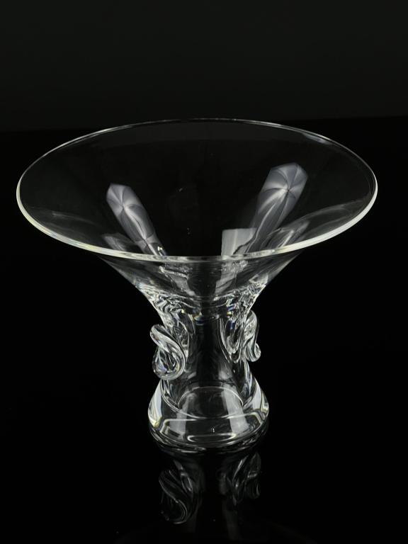 Steuben Glass Dish Signed (1 of 3)