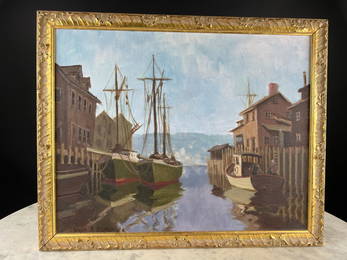 Signed Charles R. Northrup (Penn Yan) Painting