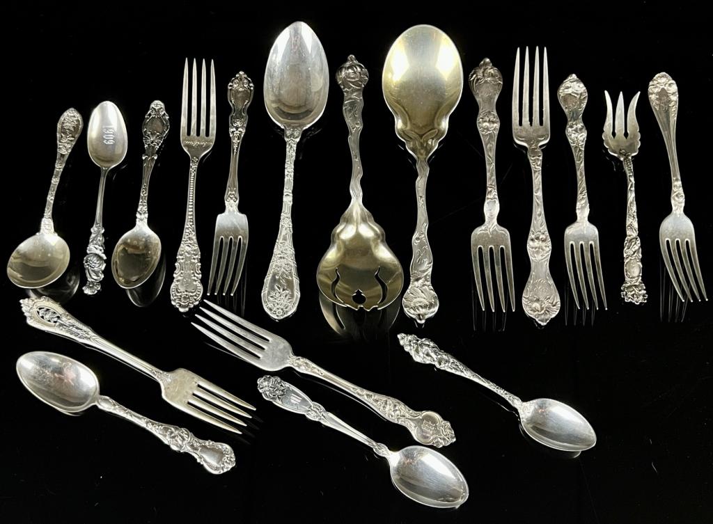 Sterling Silver Flatware Lot 26.3 Ozt (1 of 6)