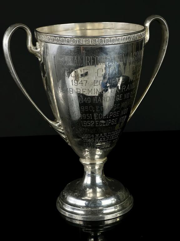 1947 Gorham Sterling Silver Gold Trophy (1 of 5)