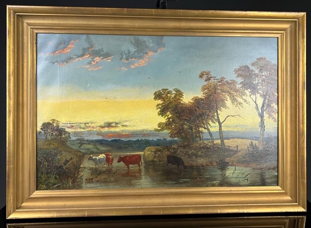Hudson Valley Cow Painting (1 of 5)