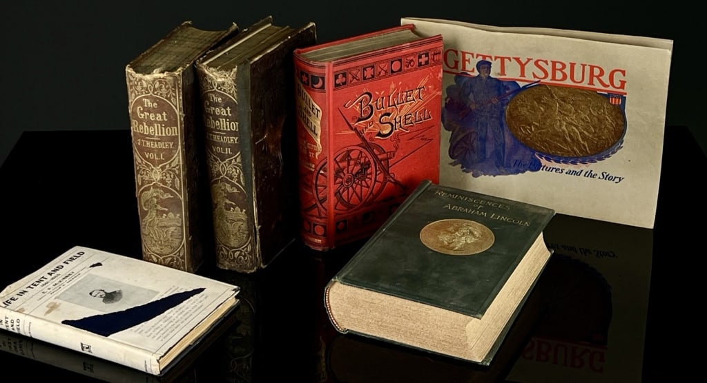 Collection of Civil War Books Gettysburg Lincoln (1 of 6)