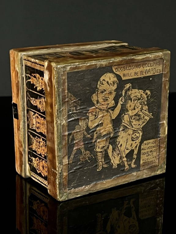 1890's Dog Collar Box Auction