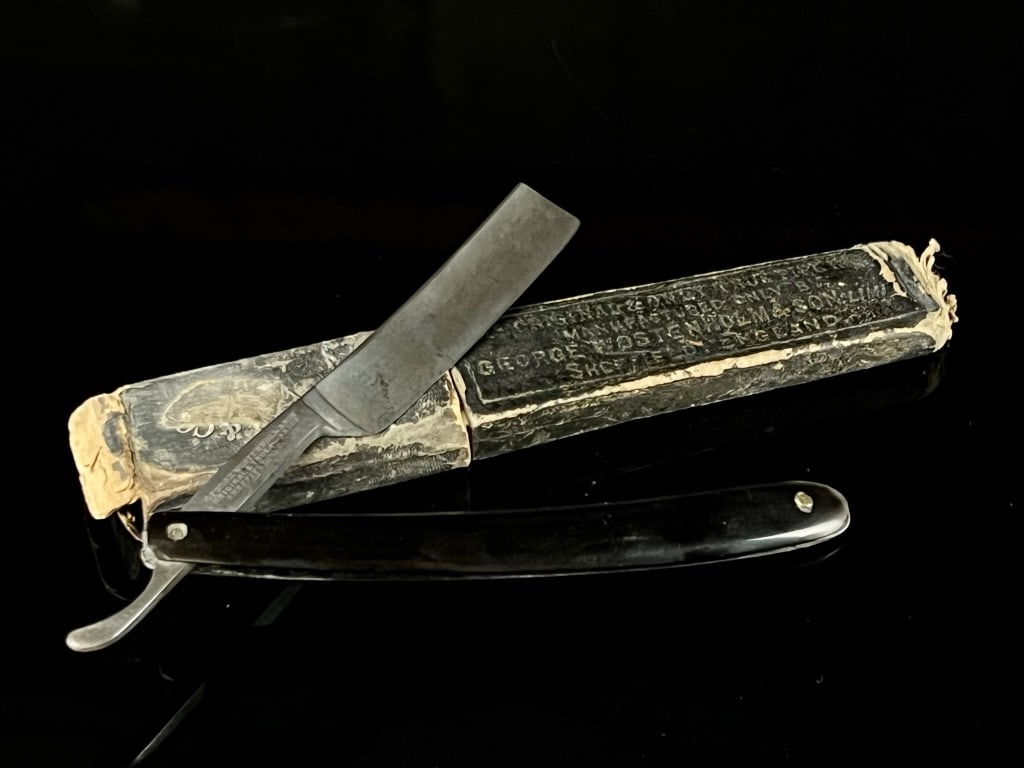Wostenholm Original Pipe Straight Razor Auction
