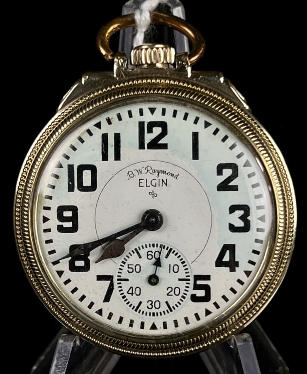 Elgin 21 Jewel B.W. Raymond Railroad Pocket Watch (1 of 5)