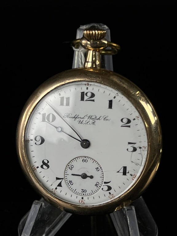 1912 Rockford Grade 573 model 5 Pocket Watch (1 of 4)
