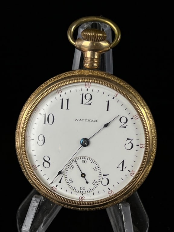 Mod 1899 P.S. Bartlett Waltham GF Pocket Watch (1 of 4)
