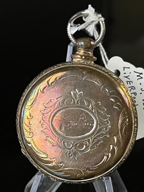 M.J. Tobias Liverpool 1800's Pocket Watch (1 of 5)