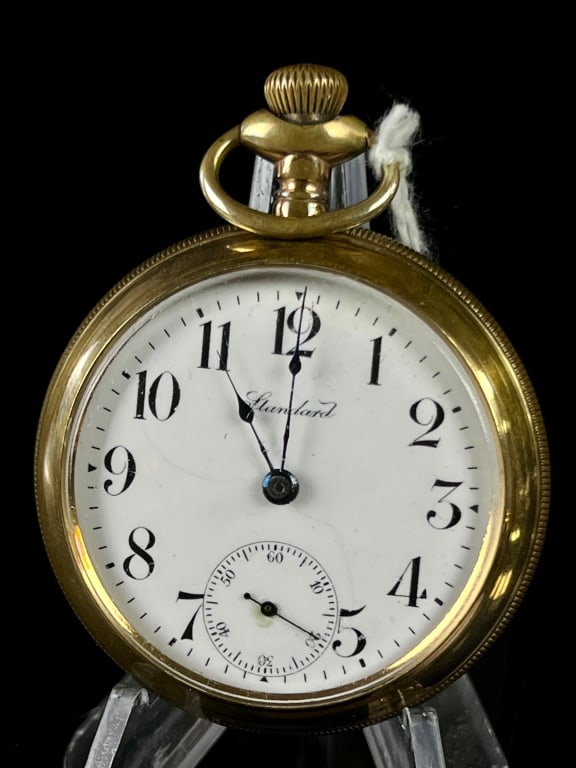 Gold Filled NY Standard Pocket Watch (1 of 4)