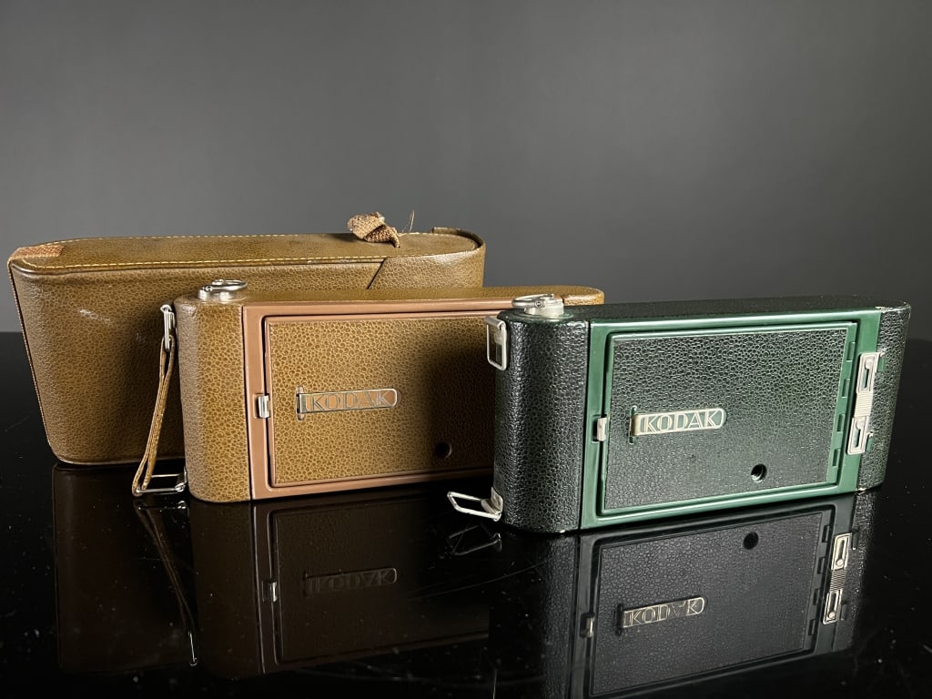 Lot of 2 No. 1A Pocket Kodak Juniors (1 of 7)