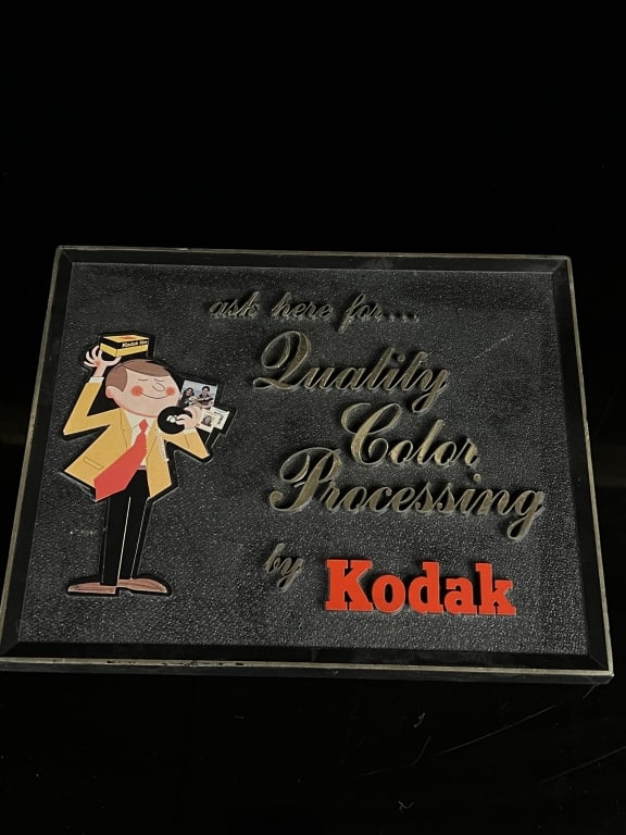 Kodak Advertising Sign (1 of 1)