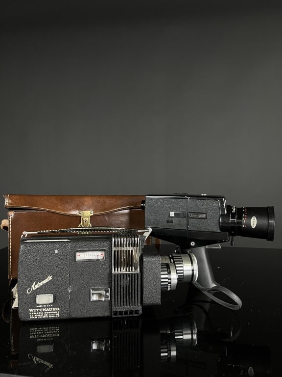 Lot of 2 Movie Cameras, Wittnauer & Vivitiar: Lot of 2 Movie Cameras, Wittnauer & Vivitiar