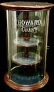 c.1900 Revolving Howard Cutlery Glass Display Case