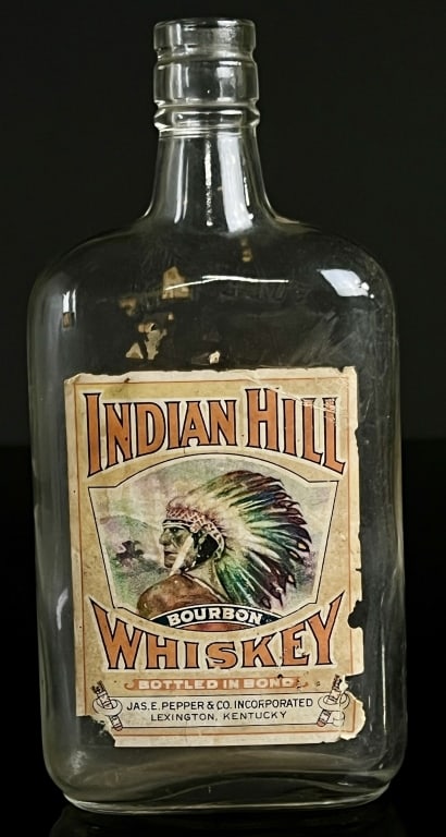 Pre Prohibition Indian Hill Whiskey Bottle (1 of 5)