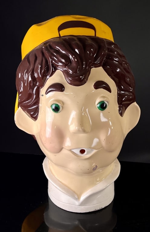 Plastic Balloon Boy Carnival Fair Head (1 of 2)