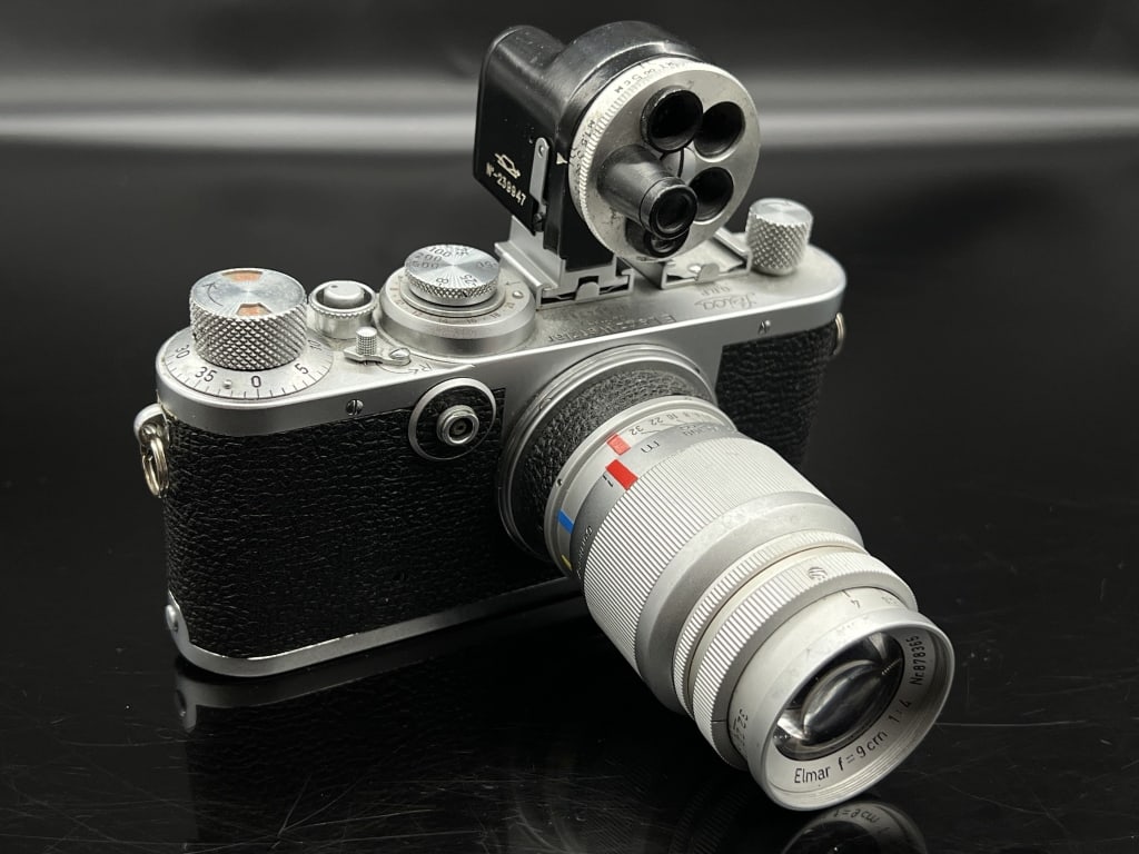 Lecia IF Red Dial w/ Leitz Elmar 9cm f/4 (1 of 6)