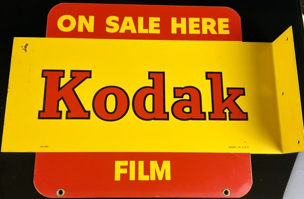 "On Sale Here" Kodak Film Flange Sign (1 of 6)