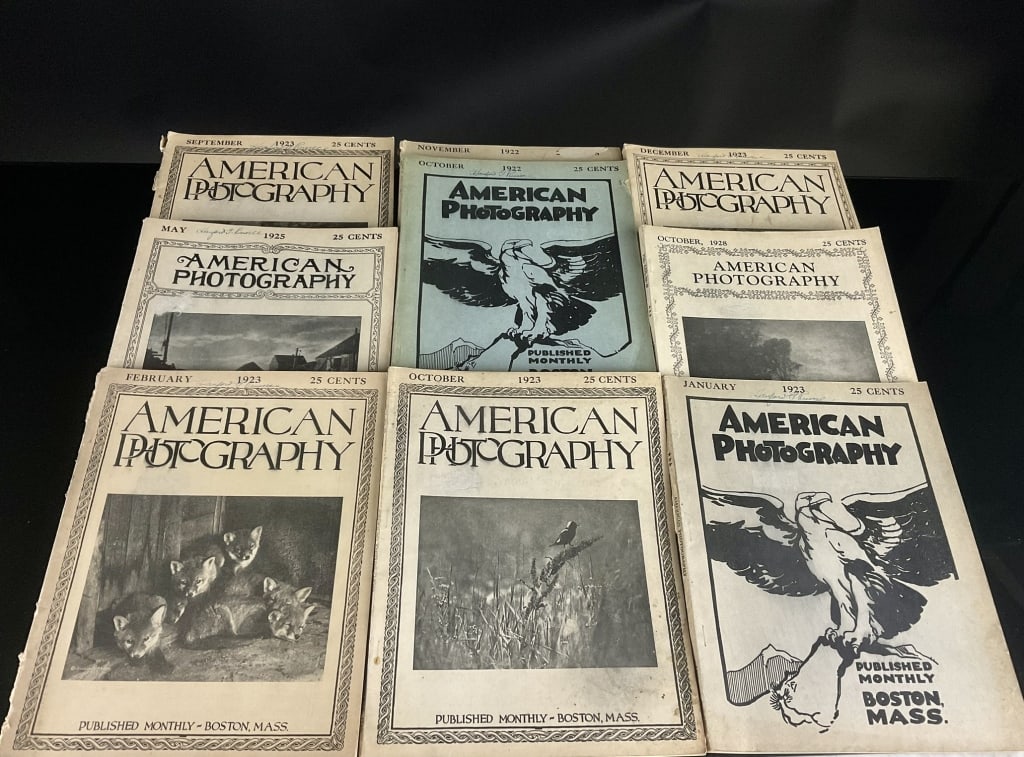 1920's American Photography Magazine lot: See title and images for a description on this item.