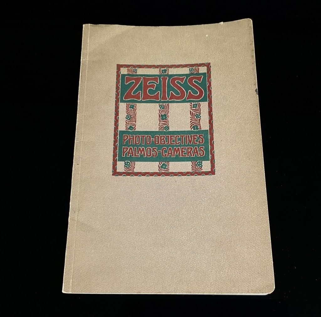 Zeiss Photo-Objectives Palmos-cameras pamphlet: See title and images for a description on this item.