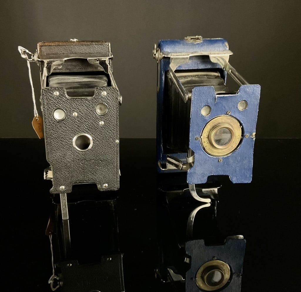 Lot of 2 Ansco Vest Pocket Cameras (1 of 12)