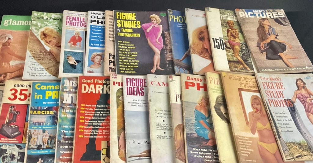 1960's Photography Magazine Lots - nudes / nudies (1 of 8)