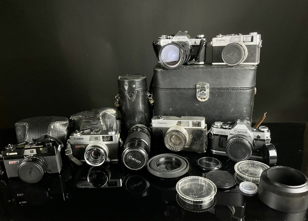 Instant Collection of 6 Canon Cameras (1 of 19)