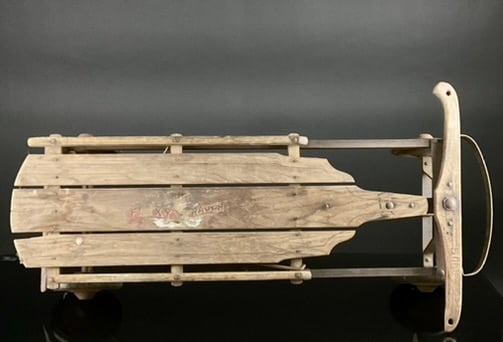 1920's Sled Wagon "Flexy Racer" (1 of 7)