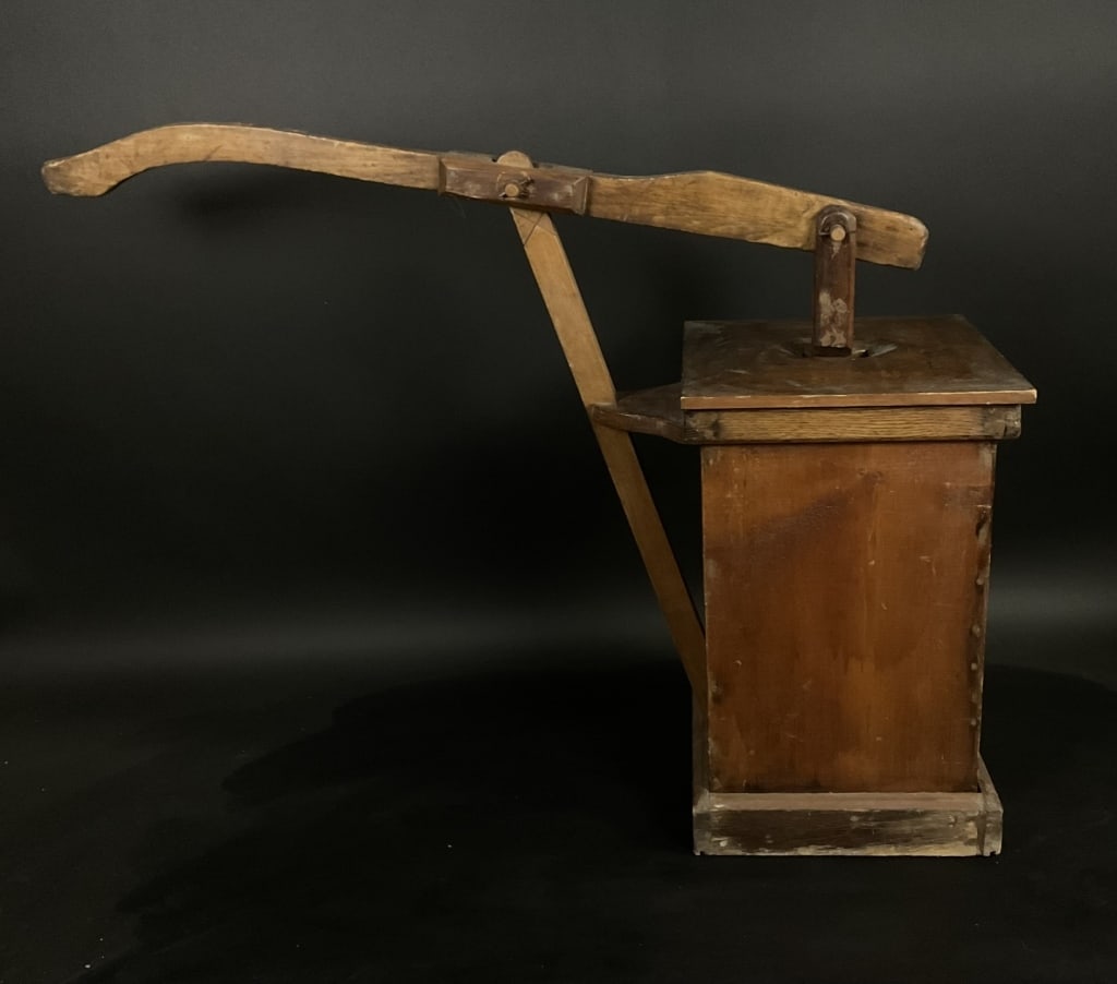 Antique Primitive Butter Churn. (1 of 7)
