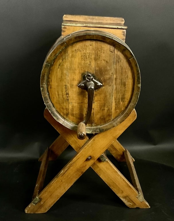 Spain's Improved Wood bent wood butter churn (1 of 8)