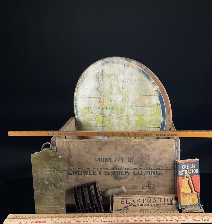 Crowleys Box Land o' Lake Farm Adv. Lot (1 of 11)