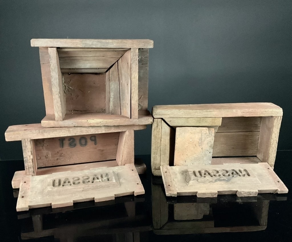 Primtive 1800's Brick Molds (1 of 5)