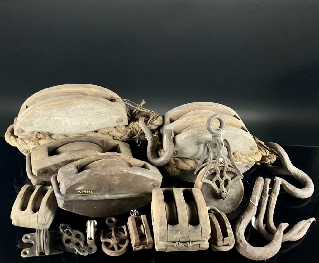 Instant Collection Primtive Farm Pulley Lot (1 of 6)