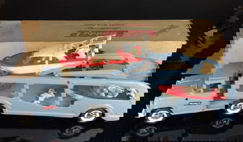 Buddy L #5466 Self Loading Boat Hauler