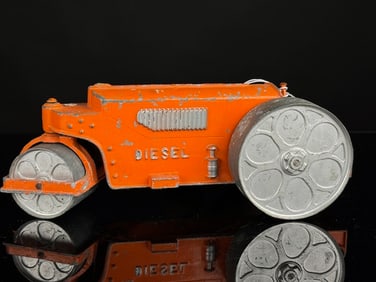 Hubley Kiddie Die Cast Toy Steam Roller Diesel