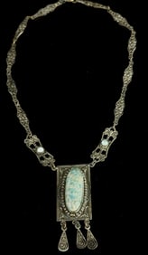 Antique Victorian Ornate Necklace