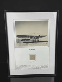 AVIATION FABRIC PRINT BLERIOT XI SMITHSONIAN