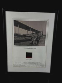 AVIATION FABRIC PRINT De Havilannd SMITHSONIAN