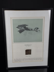 AVIATION FABRIC PRINT Albatros SMITHSONIAN