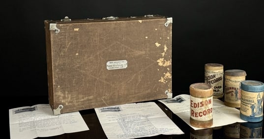 1890's Ohio Phonograph Records and Ephemera