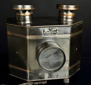 H.C. White 1900's Copper Flash Radioptican