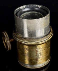 1800's Bausch and Lomb Optical Brass Camera Lens