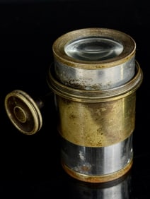 1800's N. Power Petzval Brass Camera Lens