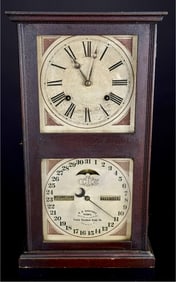 Horton Patent Ithaca Farmers No. 10 Calendar Clock