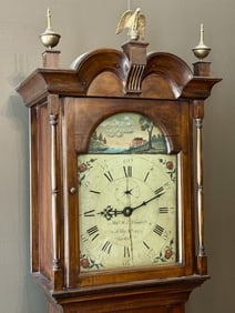 1790's Ashby Mass. Abraham & Calvin Edwards Clock