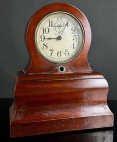 c. 1900 F.W. Jansen "Nite Lite" Clock