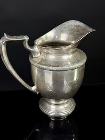 Fisher Sterling Silver 9" Pitcher 17.6 Ozt
