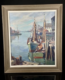 Emile A. Gruppe (1896-1978) Painting Rochester NY