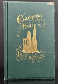 1890 Colorado & Homes in New West Gold Rush Book