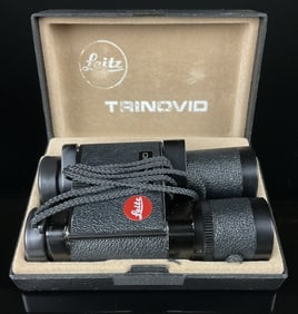 Leitz / Leica Trinovid Binoculars w/ case 10X25 BC