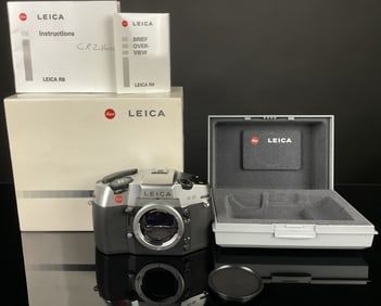 Leica R8 Camera Hard Case, Box, Manual